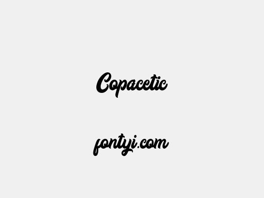 Copacetic