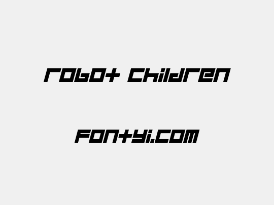 Robot Children
