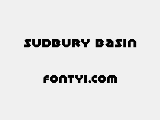 Sudbury Basin