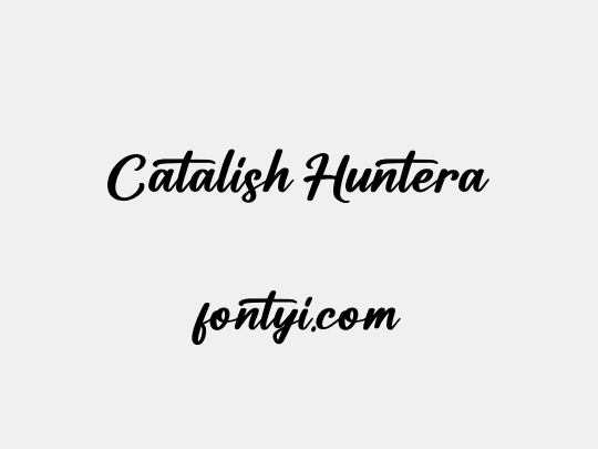 Catalish Huntera