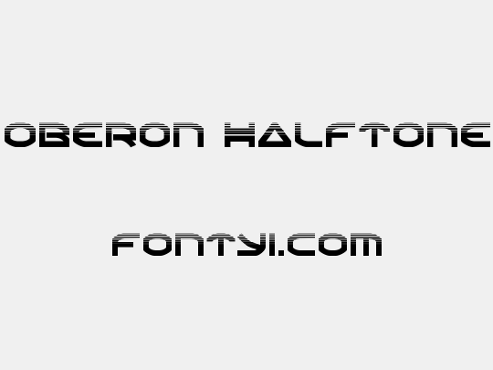 Oberon Halftone
