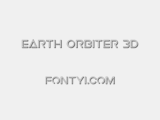Earth Orbiter 3D