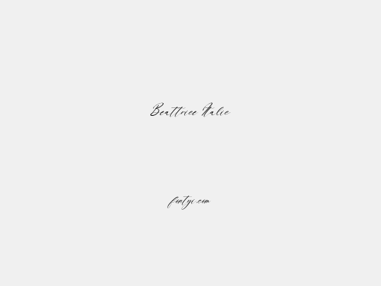 Beattrice Italic