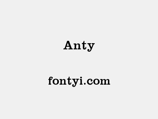 Anty