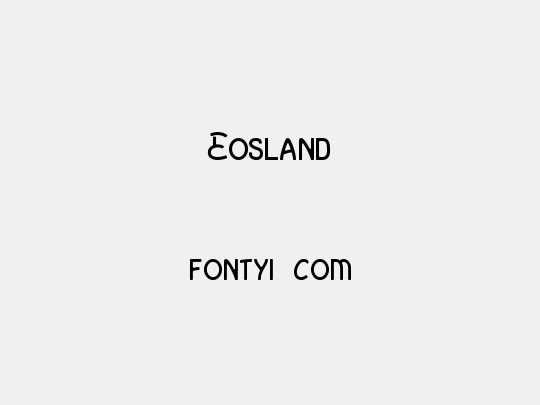 Eosland