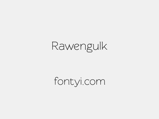 Rawengulk