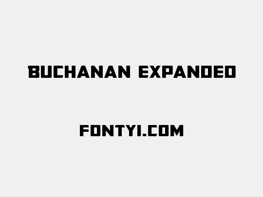 Buchanan Expanded