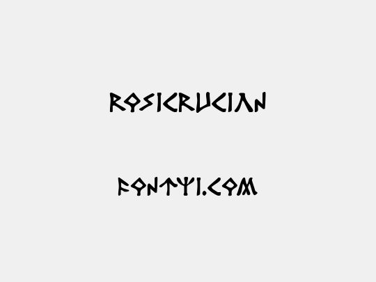Rosicrucian