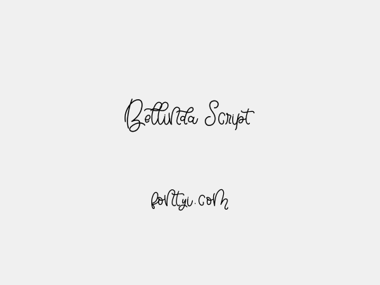Bellinda Script