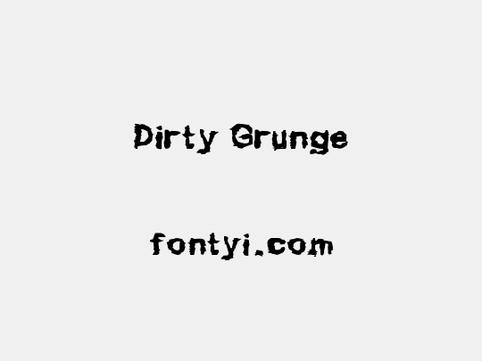 Dirty Grunge