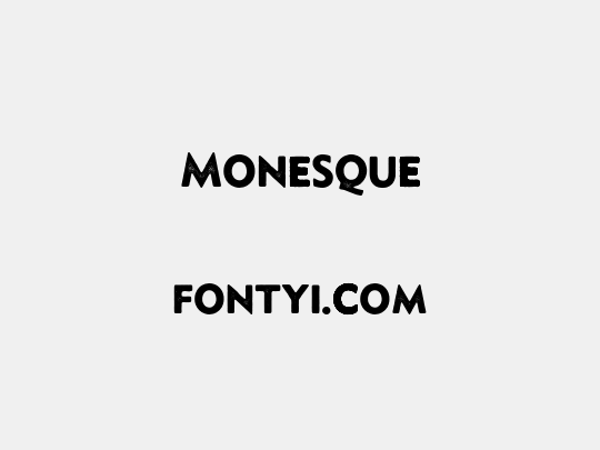 Monesque