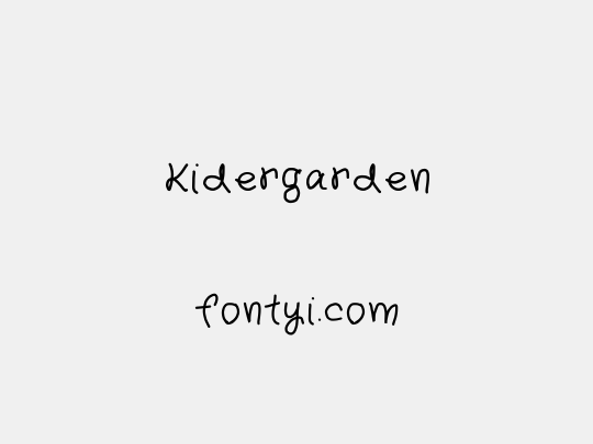 Kidergarden