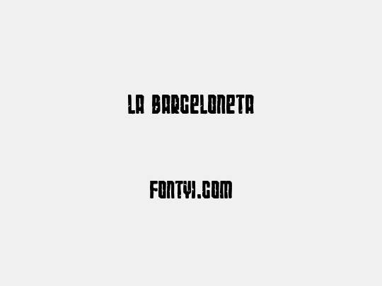La Barceloneta