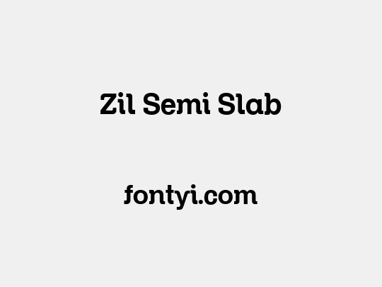 Zil Semi Slab