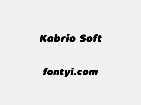 Kabrio Soft