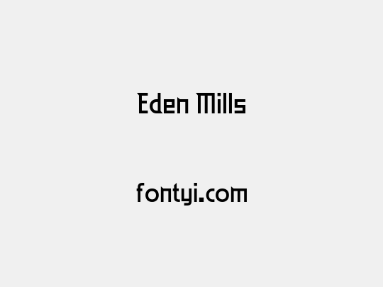 Eden Mills