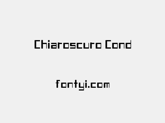 Chiaroscuro Cond