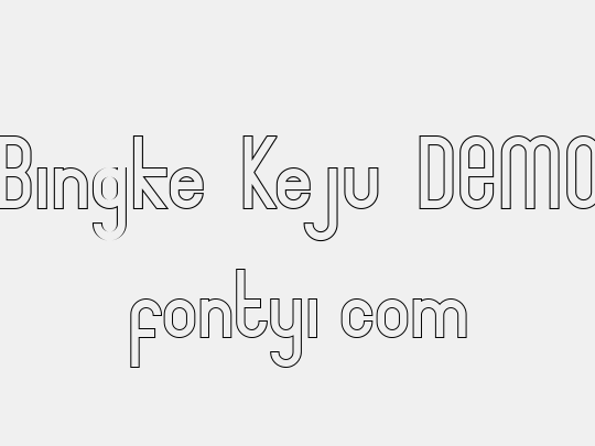 Bingke Keju DEMO