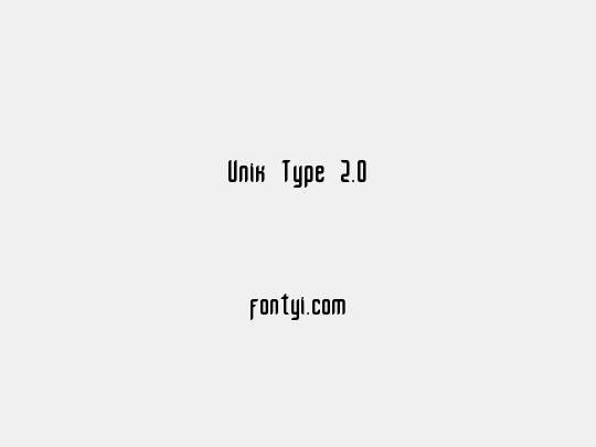 Unik Type 2.0