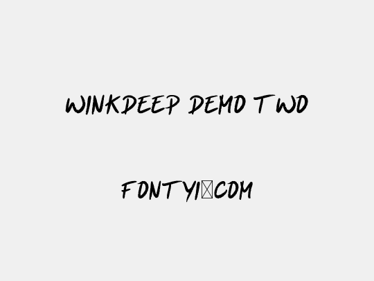 Winkdeep Demo Two