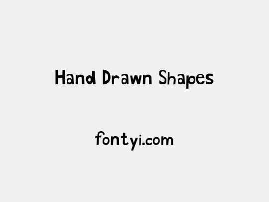 Hand Drawn Shapes