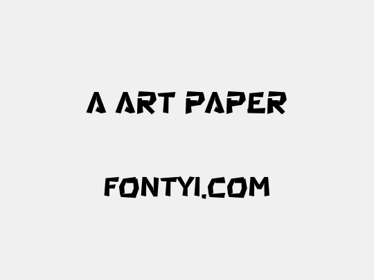 a Art Paper