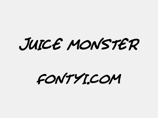 Juice Monster