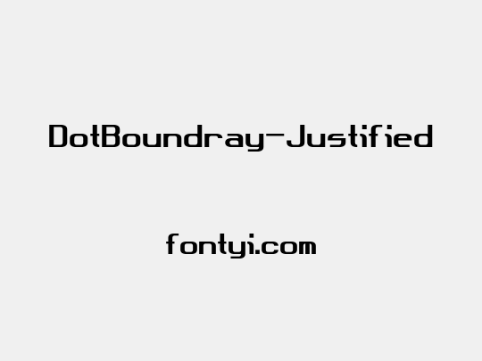 DotBoundray-Justified