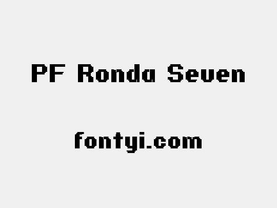 PF Ronda Seven