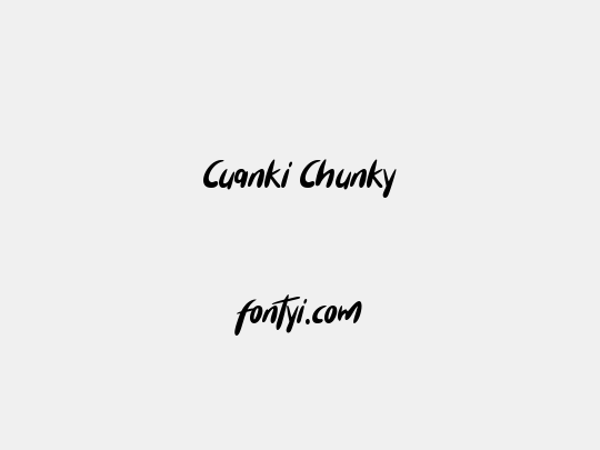 Cuanki Chunky