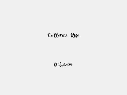 Katterine Rose