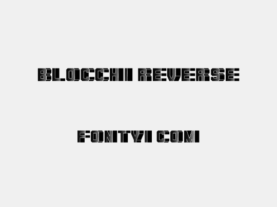 Blocchi Reverse