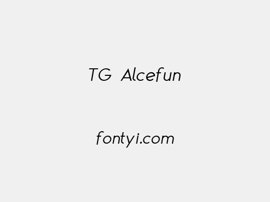 TG Alcefun