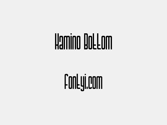 Kamino Bottom