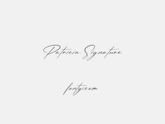 Patricia Signature