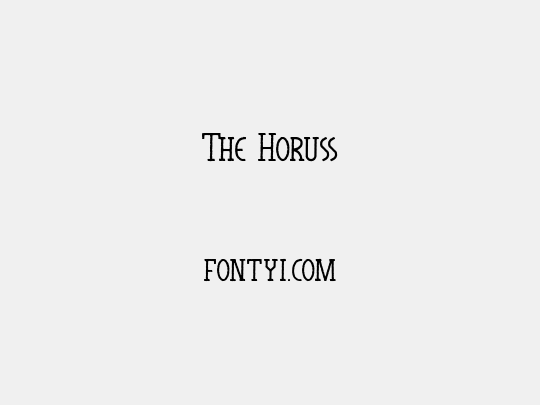 The Horuss
