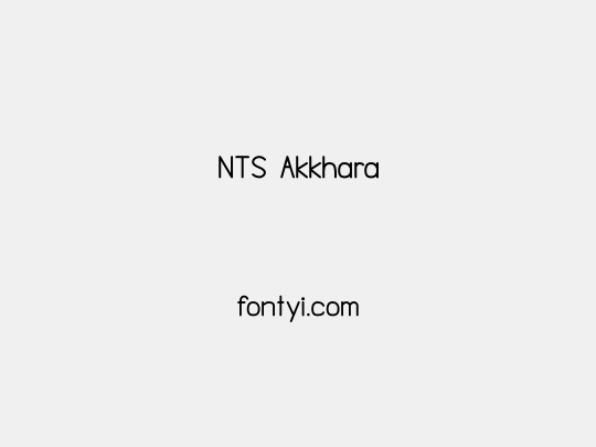 NTS Akkhara