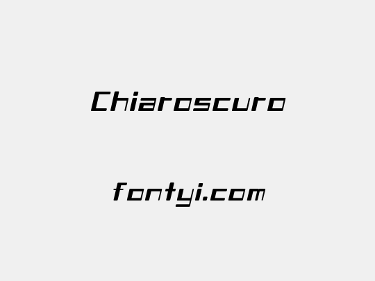 Chiaroscuro