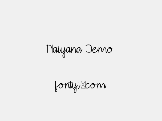 Naiyana Demo