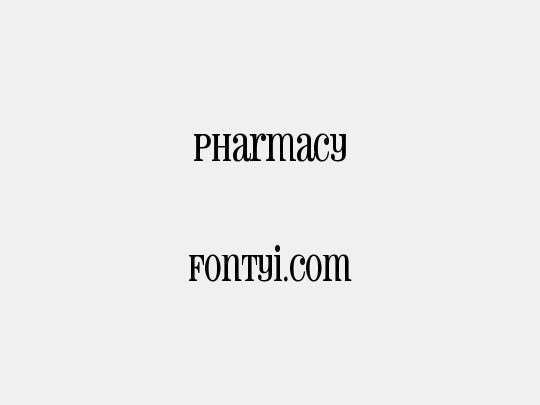 Pharmacy