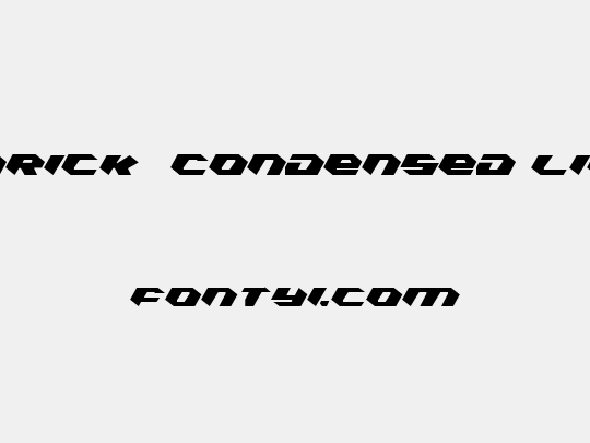 Kubrick  Condensed Light