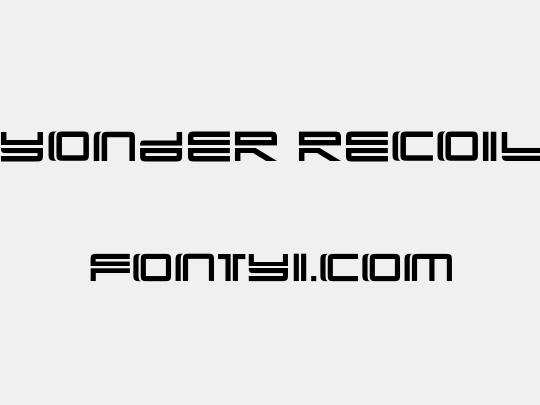 Yonder Recoil