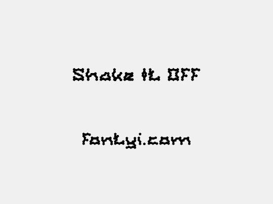 Shake It Off