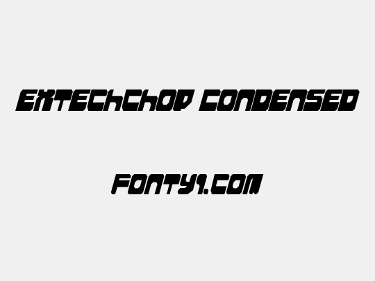 Extechchop Condensed