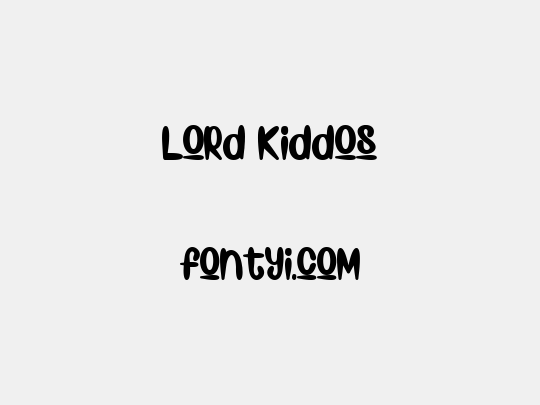 Lord Kiddos
