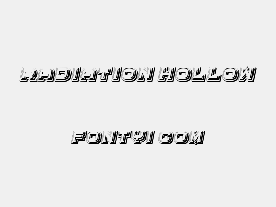 Radiation Hollow