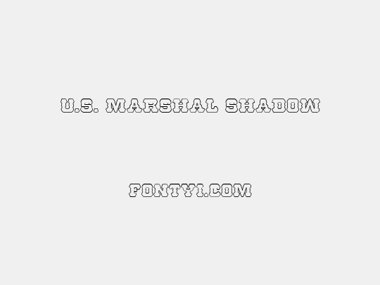 U.S. Marshal Shadow