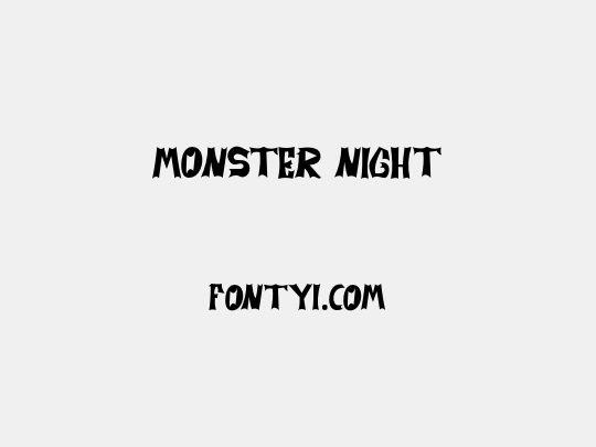 MONSTER NIGHT