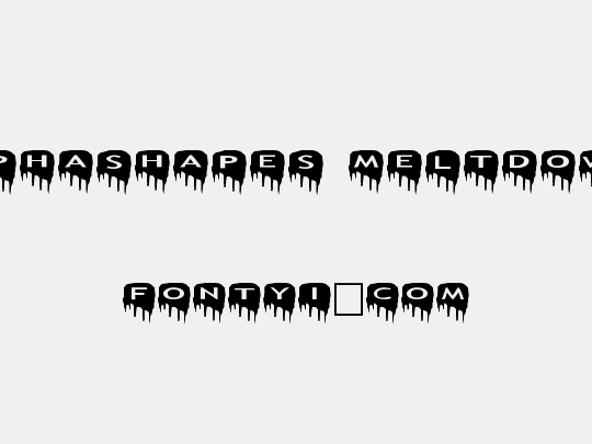 AlphaShapes meltdowns