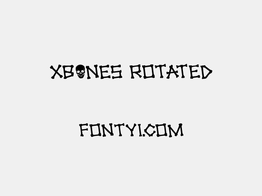 xBONES Rotated
